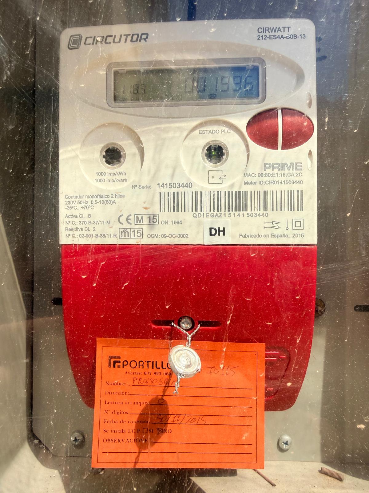 The 13 residential meters