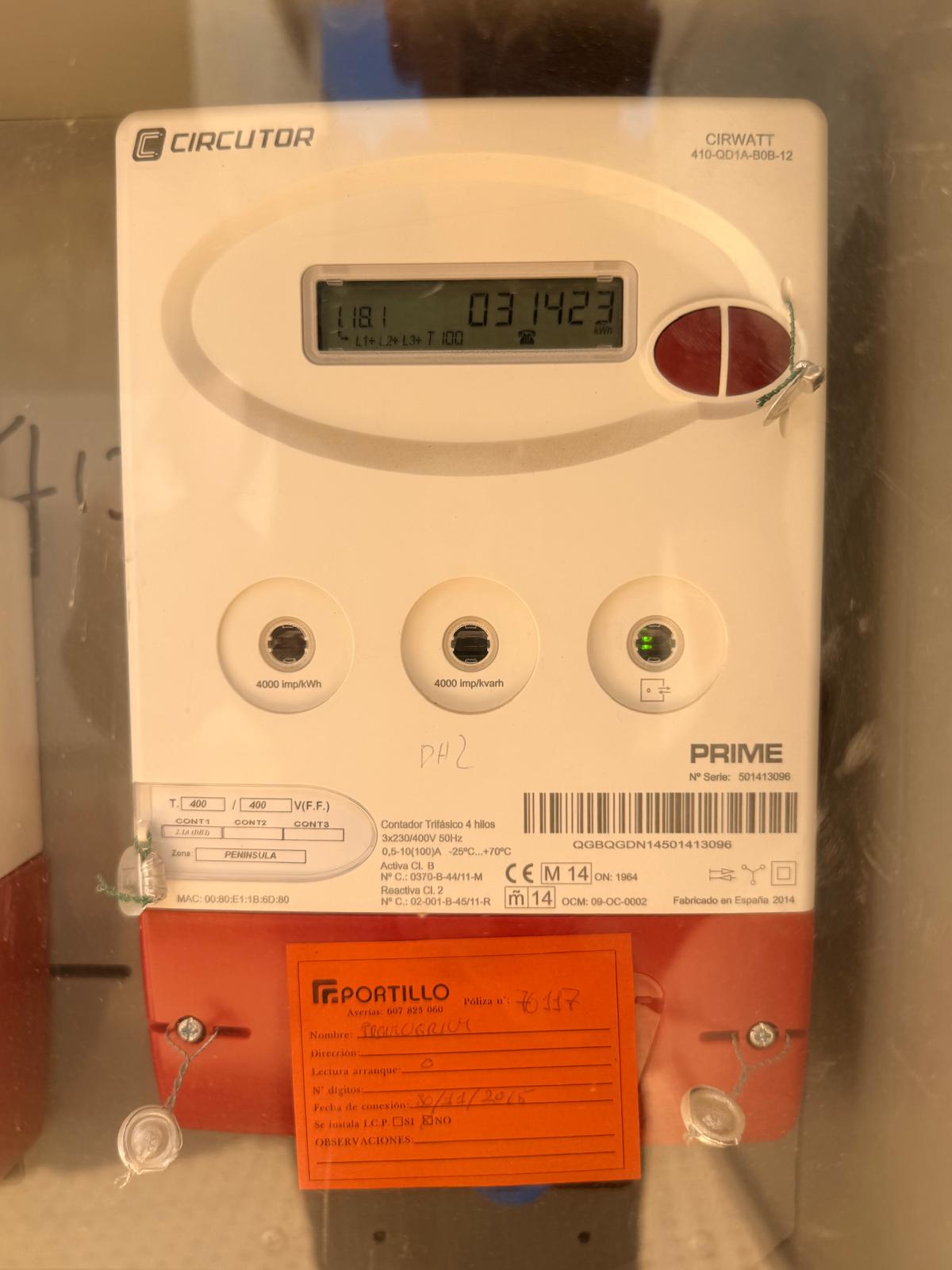 Shared meter A