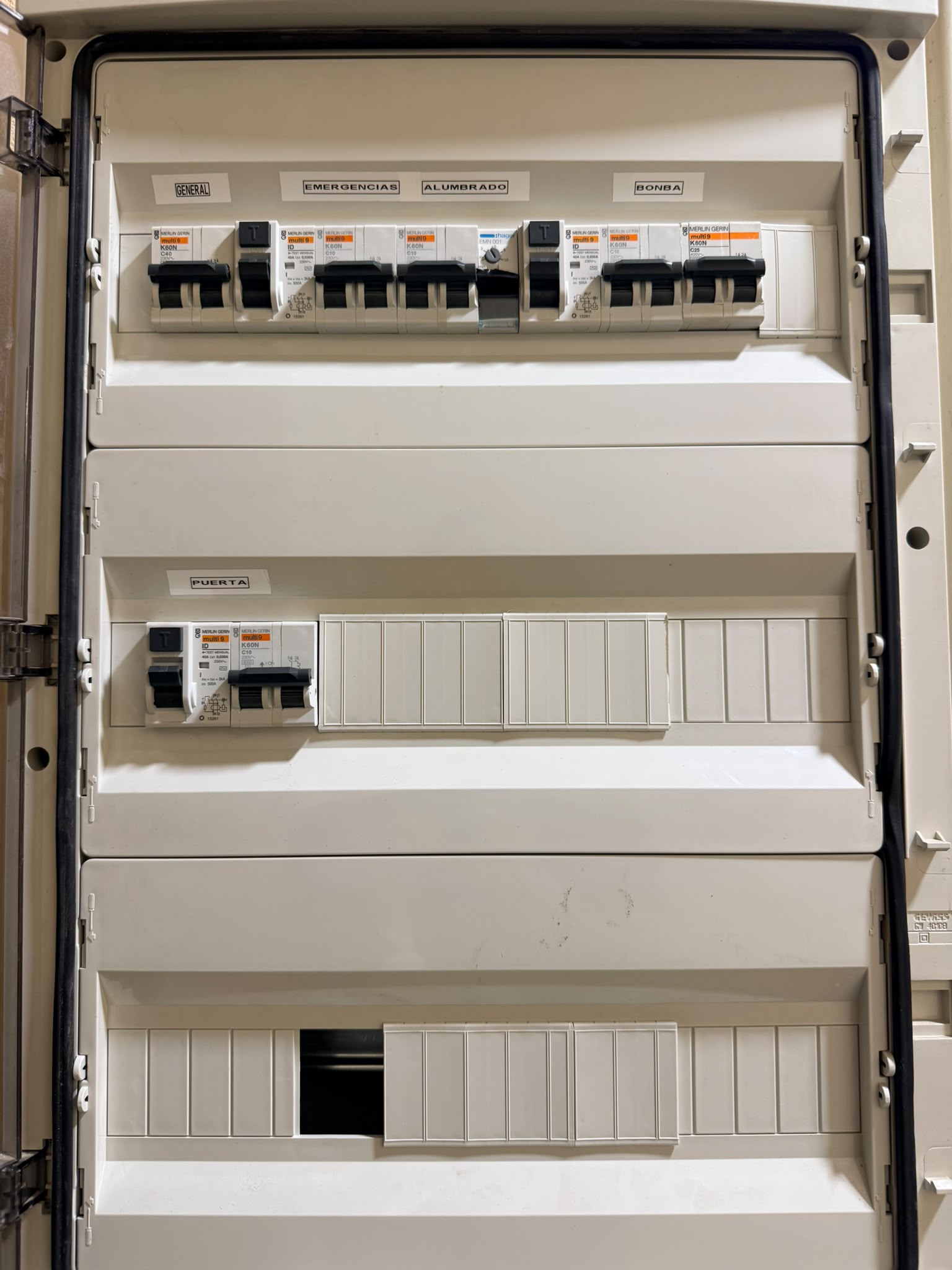 Garage Electrical Panel & Pool Pumps