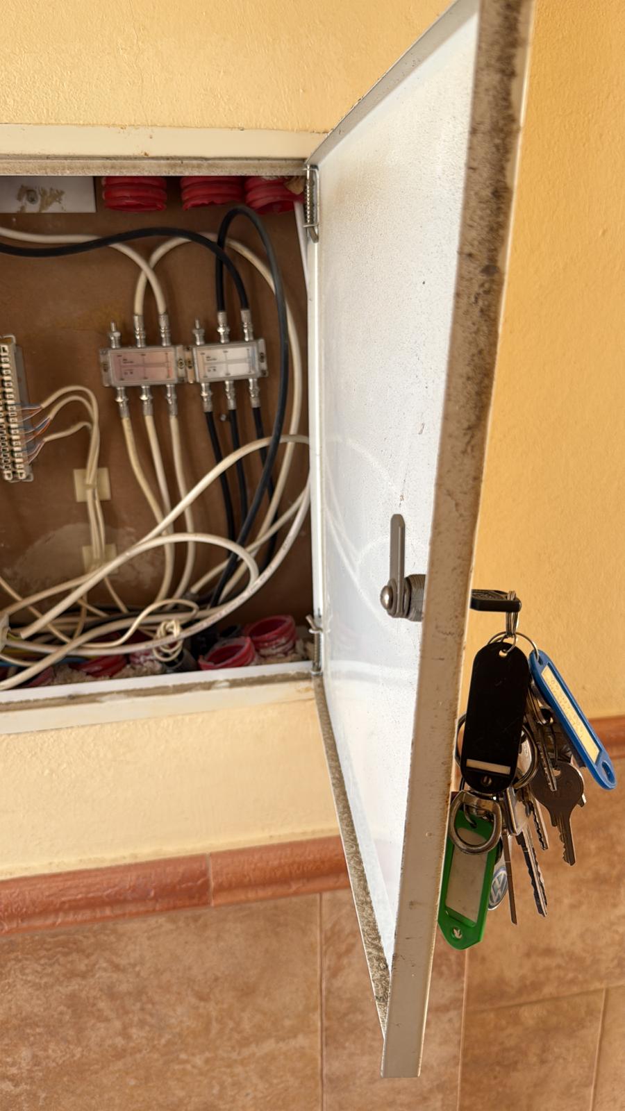 Floor Pass-through Cabinet