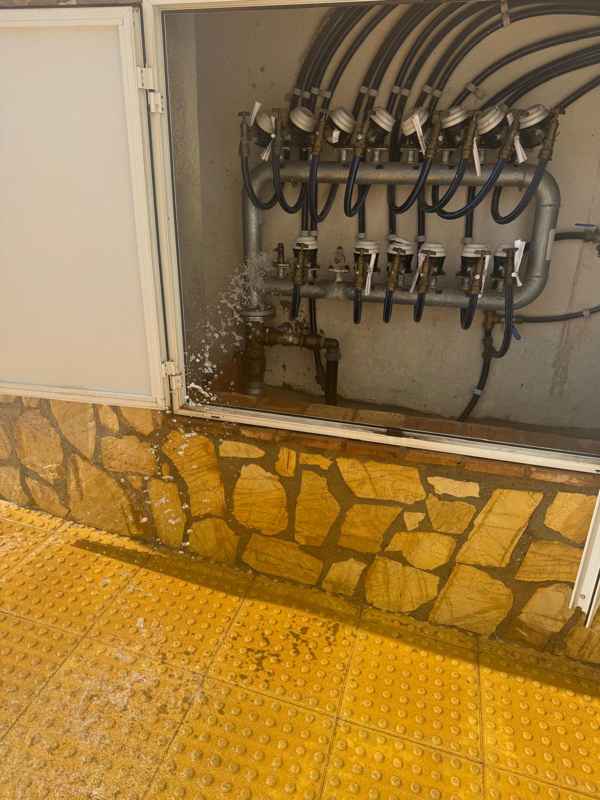 Main Water Cabinet Location